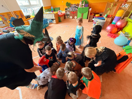 Pořádně jsme se postrašily a užily krásný den