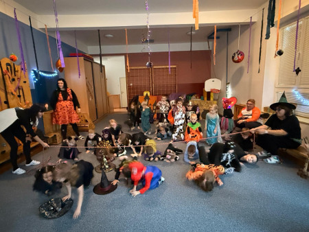 Pořádně jsme se postrašily a užily krásný den