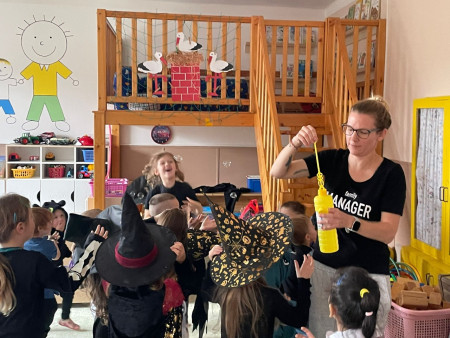 Pořádně jsme se postrašily a užily krásný den