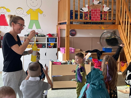 Pořádně jsme se postrašily a užily krásný den