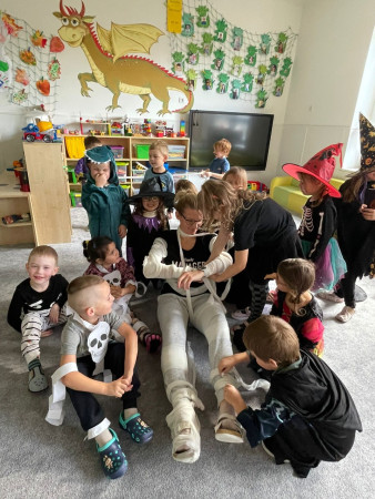 Pořádně jsme se postrašily a užily krásný den