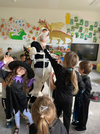 Pořádně jsme se postrašily a užily krásný den