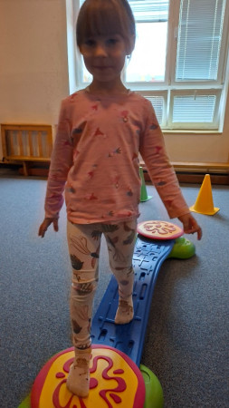 Krásně jsme si zacvičili