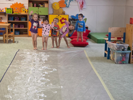 Klouzání ve třídě