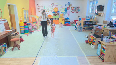 Klouzání ve třídě